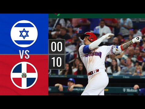 Resumen Israel vs República Dominicana | Clásico Mundial 2023 14-mar