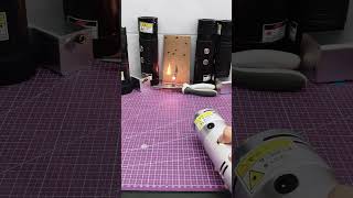 100-watt laser igniter burning blade #laserigniter #diy #automotivetools #laserlight #lasertools
