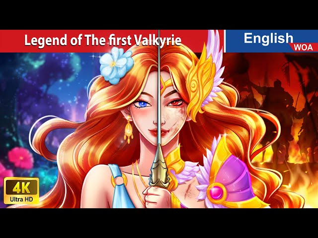 Legend of The first Valkyrie 🦄 Bedtime Stories 🌛 Fairy Tales in English @WOAFairyTalesEnglish class=