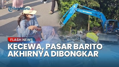 Pasar Barito Dibongkar, Pedagang Kecewa Berat ke Gubernur Jakarta Pramono Anung