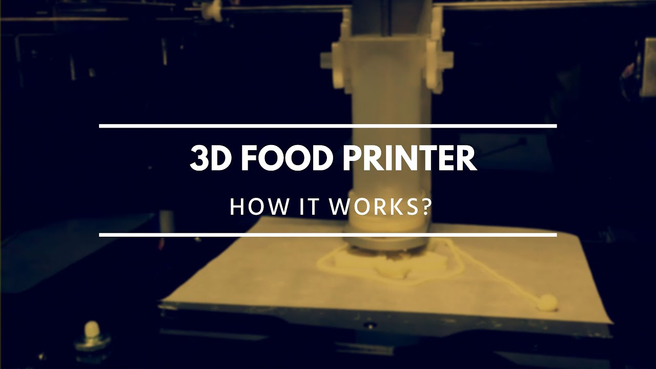 3D Food Printer. How it works? Demo at IFA 2015 YouTube