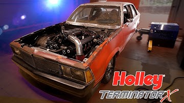 Holley Terminator X Dyno Tuning \\  Whipple Blower G Body