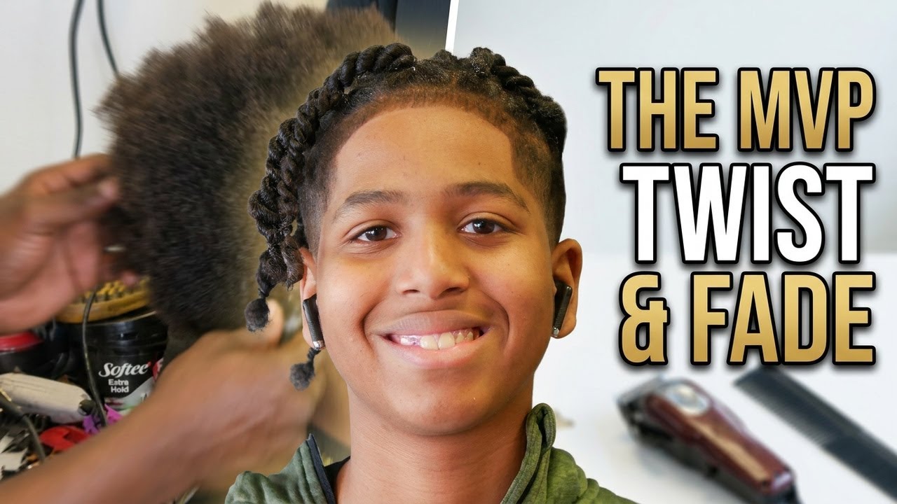 Client Twisting Two Strand Twisting My Clients Hair For A #BraidsNFade #MVP Service ...