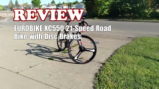 EUROBIKE XC550 Road Bike Review: Is It Worth It? 2025 screenshot 5