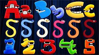 ABC Song & Counting for Toddlers | Uppercase & Lowercase A to Z Plush Monster S Transform & Shapes screenshot 1