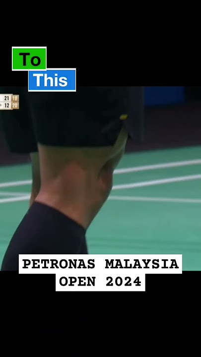 JONATHAN CHRISTIE TERHENTI DI MALAYSIA OPEN 2024 #shorts