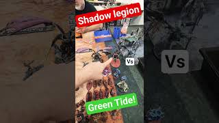 chaos demons shadow legion vs orks Green Tide! #warhammer40k #40k competitive battle report