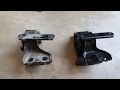 2001 Toyota Corolla drivers side engine/transmission mount replacement