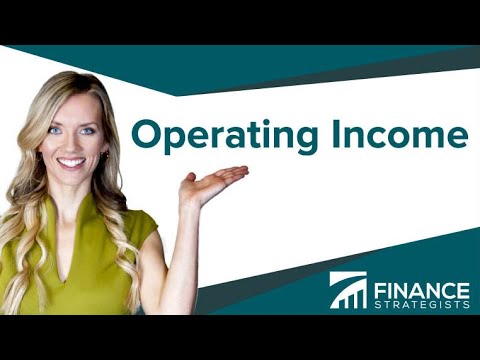 Operating Income Definition | Learn With Finance Strategists | Your Online Finance Dictionary