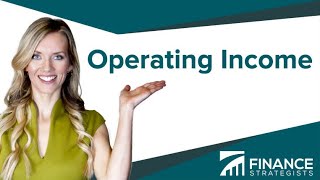 Operating Income Definition | Learn With Finance Strategists | Your Online Finance Dictionary