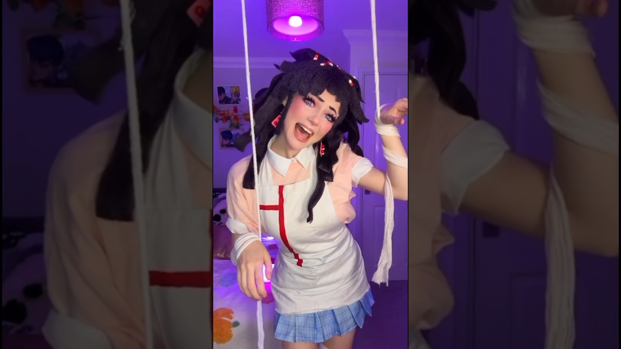 Are any danganronpa lovers still there? ~ Danganronpa Cosplay #danganronpa #cosplay #mikantsumiki