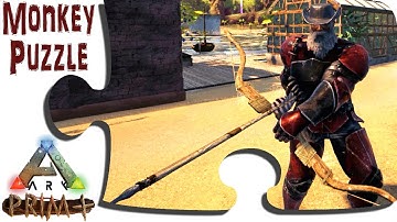 Testing the Axes and Bows, Rowboats, & Prime Salad - ARK Primitive Plus on the Center S2 Ep12