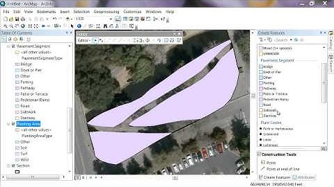 Lesson 3B  Digitizing Features with the ArcGIS Public Garden Data Model