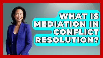 What Is Mediation In Conflict Resolution? - Job Success Network