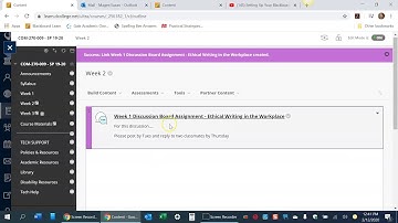 Setting Up Your Blackboard Course Video II
