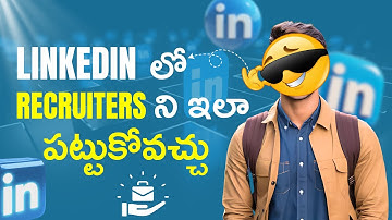 "How to Find Recruiters on LinkedIn| | How to use LinkedIn | Linkedin Profile Tips | Telugu| Flm