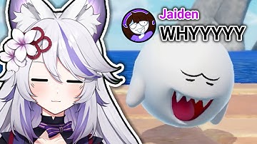 JAIDEN GETS UNLUCKY IN MARIO PARTY (w/ Jaiden, Mari, & Fyrus)