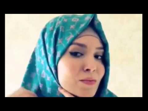 Cara memakai hijab yang baik dan benar sesuai syari 2015  YouTube