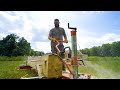 Milling Lumber With A Super Fancy Alaska Chainsaw Sawmill