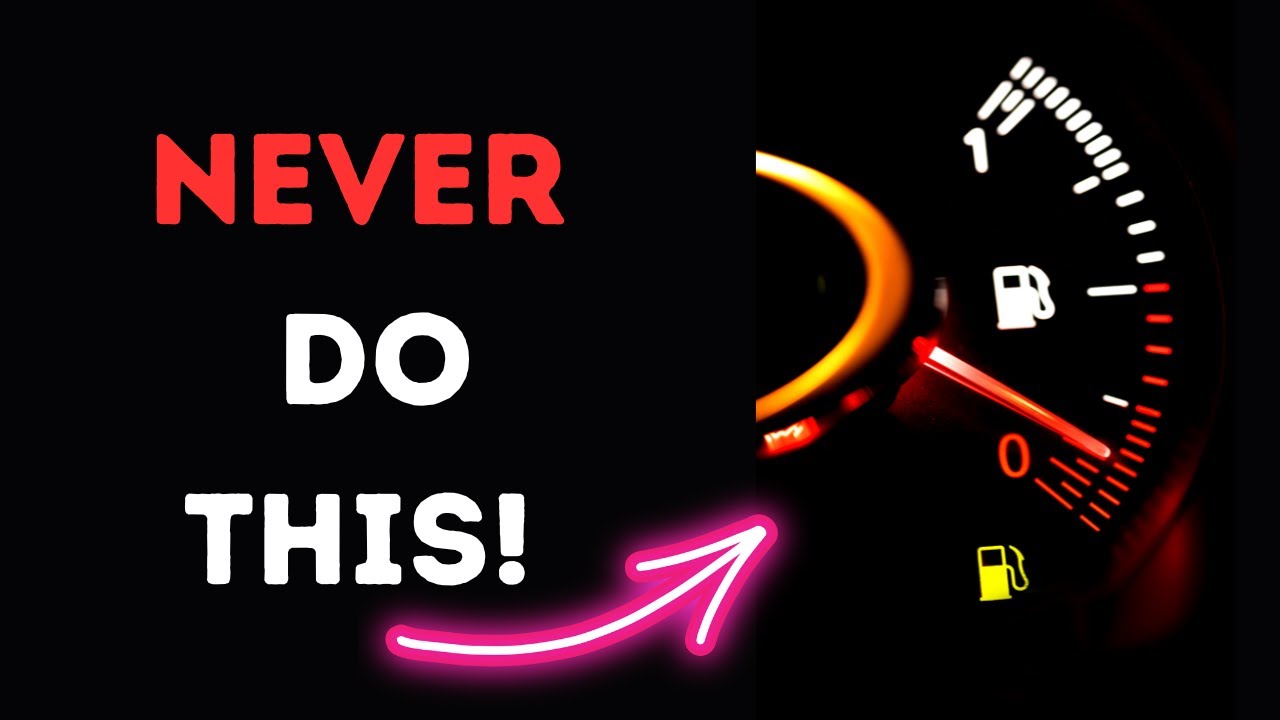 Why You Should Never Let Your Fuel Tank Fall Below 1/4 - YouTube