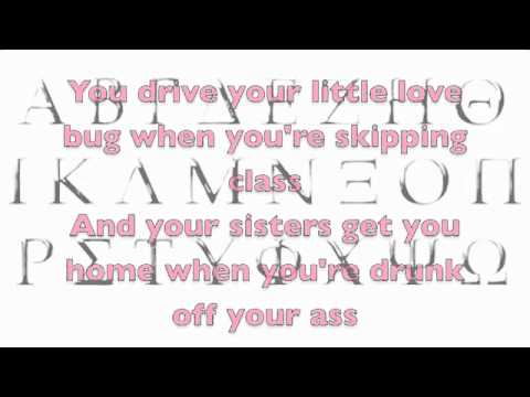 Sorority Girl - Luke Bryan With Lyrics