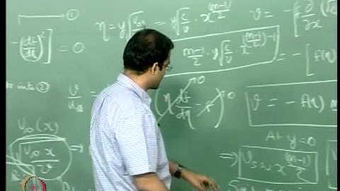 Mod-01 Lec-16 Similarity solution for flow and heat transfer with transpiration at walls