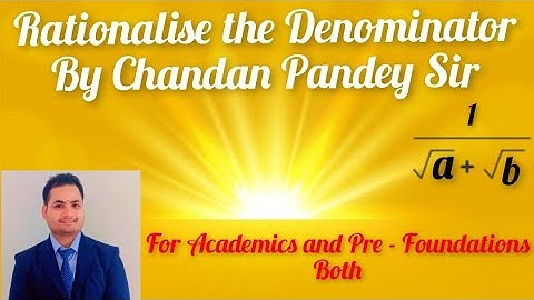 How to Rationalise the Denominator? || Rationalisation || Class 9 Maths || Number System || CBSE ||