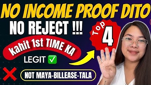 TOP 4 NO REJECT NA LOAN APPS | NO INCOME PROOF✅ MAY MULTIPLE LOANS DIN