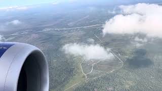 Final approach and landing Orlando (MCO) Southwest Airlines