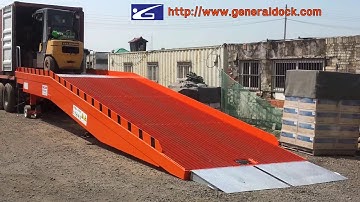 1-Way Mobile Dock (Ramp) Heavy Load One-Body Type