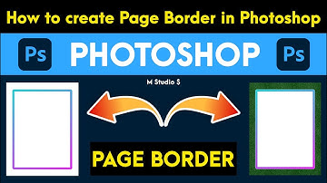 How to create Page Border Photoshop (Complete)