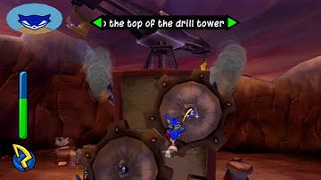 Sly 3: Master Thief Challenges - Scaling the Drill (PS3)