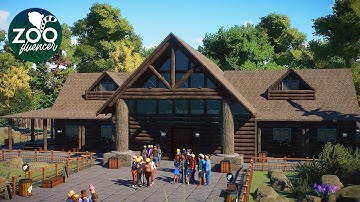 Dall Sheep Habitat and Restaurant  | Planet Zoo Speed Build | Veluwe Zoo EP24