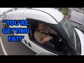 "You're Getting Fat!" UK Bikers vs Bad Drivers and Crazy, Angry People #136