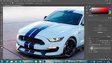 Photoshop Key Visual Car