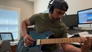Isolated guitar solo from Panama by Van Halen. Standard tuning.
