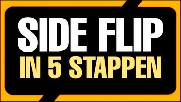 SIDE FLIP TUTORIAL I Side Flip leren in 5 stappen I Cross Jumps