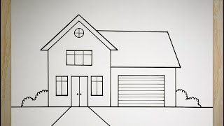 Cara Menggambar Rumah Yang Bagus