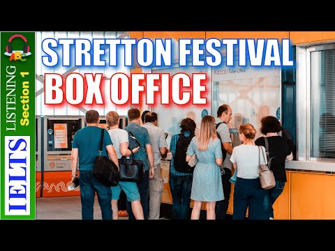 Cambridge Ielts Listening Practice | Section 1 | Stretton Festival Box Office