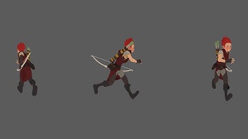 Adventurer Rig Run Cycle Animation Test