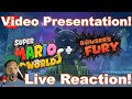 Live Reaction! Nintendo Direct Mini! Super Mario 3D World Bowser&#39;s Fury Nintendo Switch.