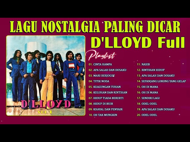Lagu Terbaik D'LLOYD Full Album - Tembang Kenangan | Lagu Lawas Nostalgia 80an 90n Terpopuer 🎧 class=