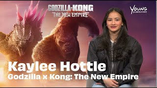 “Speak up and follow your dreams.” Kaylee Hottle of Godzilla x Kong Encourages the Hearing Impaired