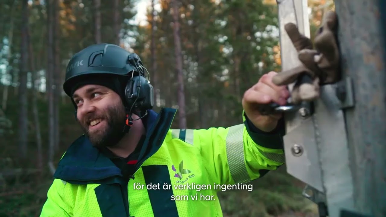 Vem kan jobba som distributionselektriker? Simon berättar!