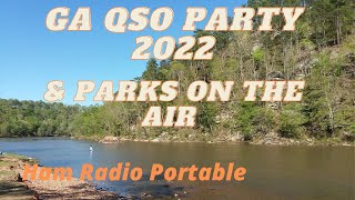 GA QSO Party &amp; 4 POTA Park Activation