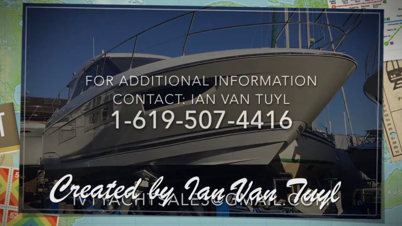 New Jeanneau Leader 46 Powerboat Video Hull design By: Ian Van Tuyl