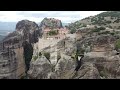 Drone dreams in meteora