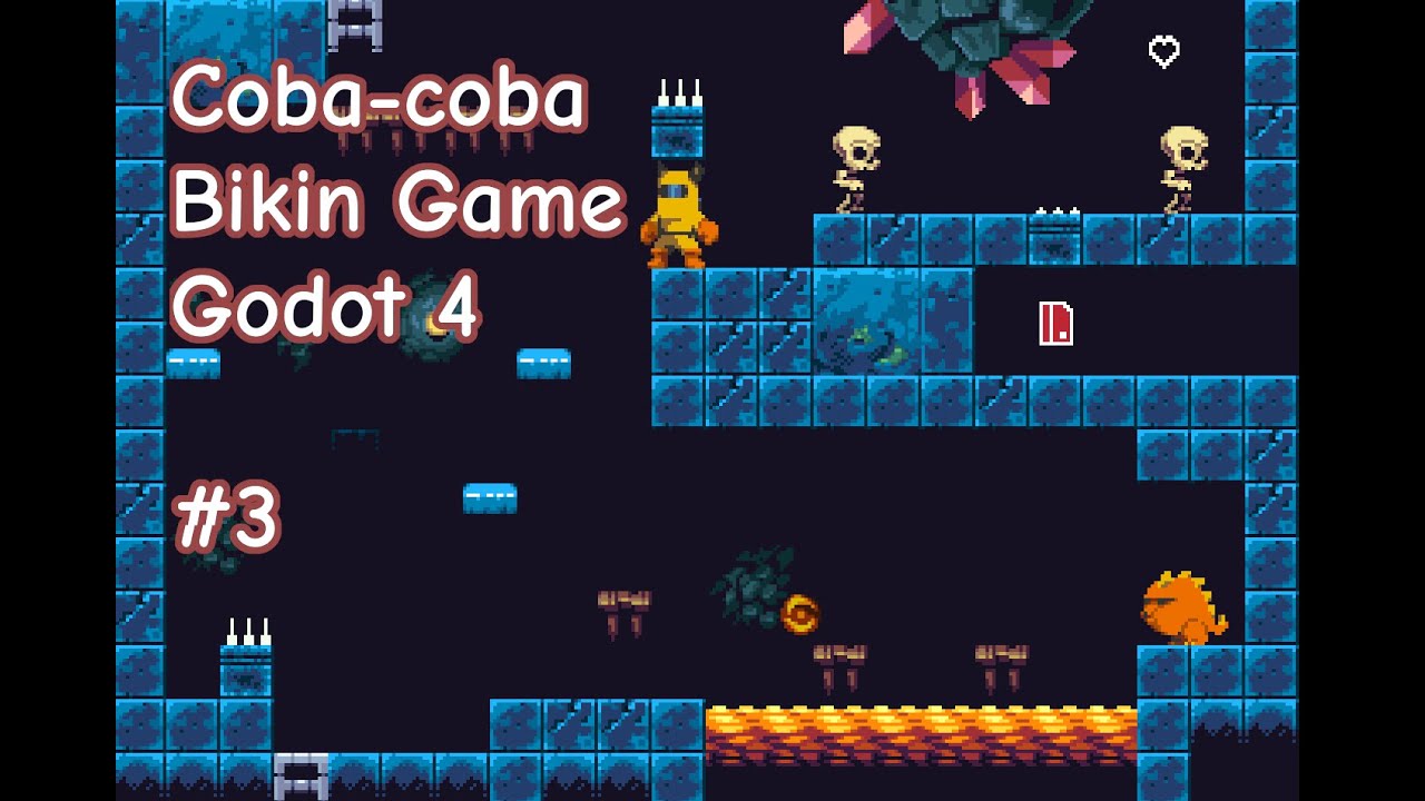 Aku Belajar Bikin Game Platformer 2D dengan Godot 4 - Part 3 - YouTube