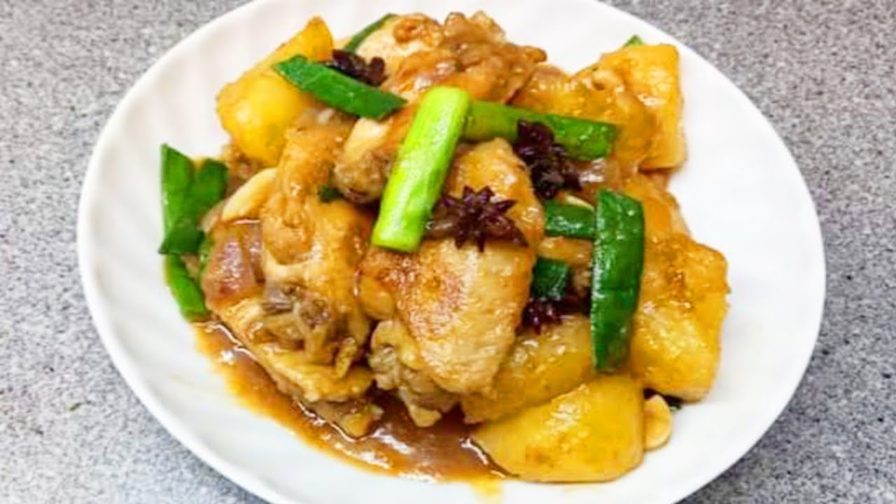 SAYAP AYAM MASAK KENTANG SIMPLE & ENAK || CARA MASAK SAYAP AYAM KENTANG ALA HONGKONG @humairaharyu