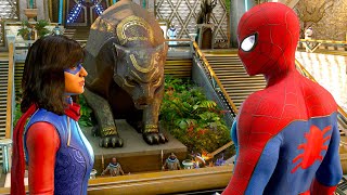 SpiderMan and Avengers Unique Dialogue in Marvel's Avengers Game SpiderMan DLC